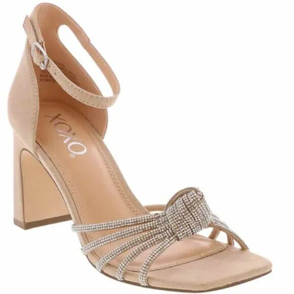 BRAND NEW XOXO FLAVIA WOMEN’S FASHION HEEL-TAUPE - Picture 16 of 16